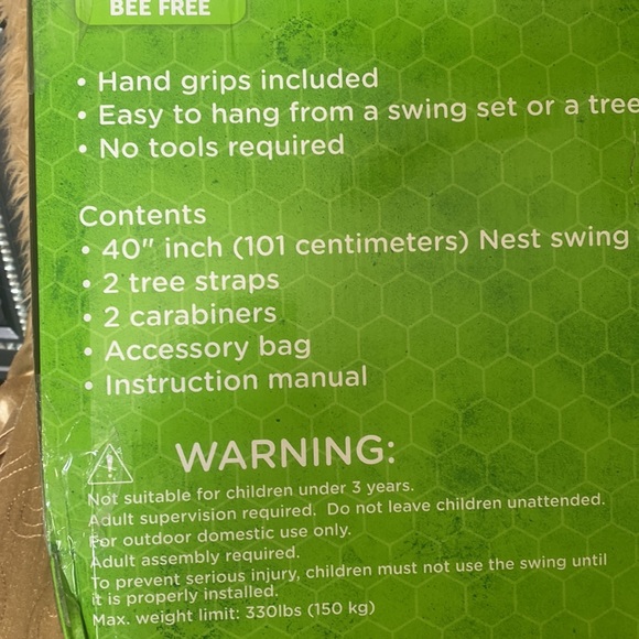 Nest Swing ( Columpio con Asientto DE Nido) - Picture 4 of 5